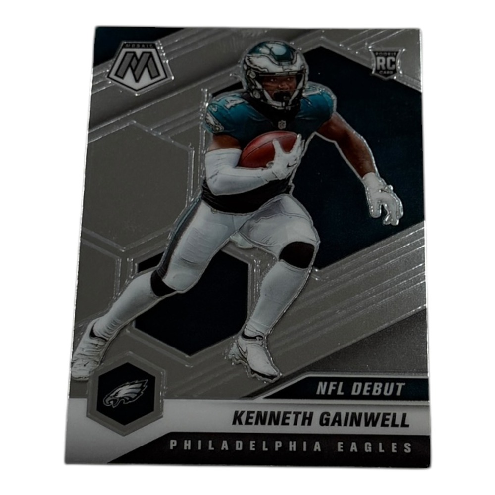 2021 Panini Mosaic Kenneth Gainwell NFL Debut Prizm Rookie Card #254‎ RC